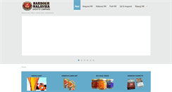 Desktop Screenshot of harbourmalaysia.com